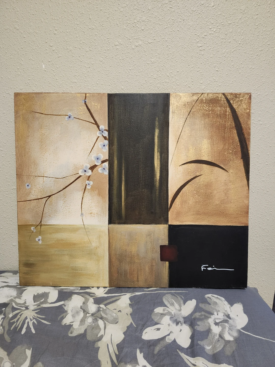 Abstract Floral Wall Art Painting