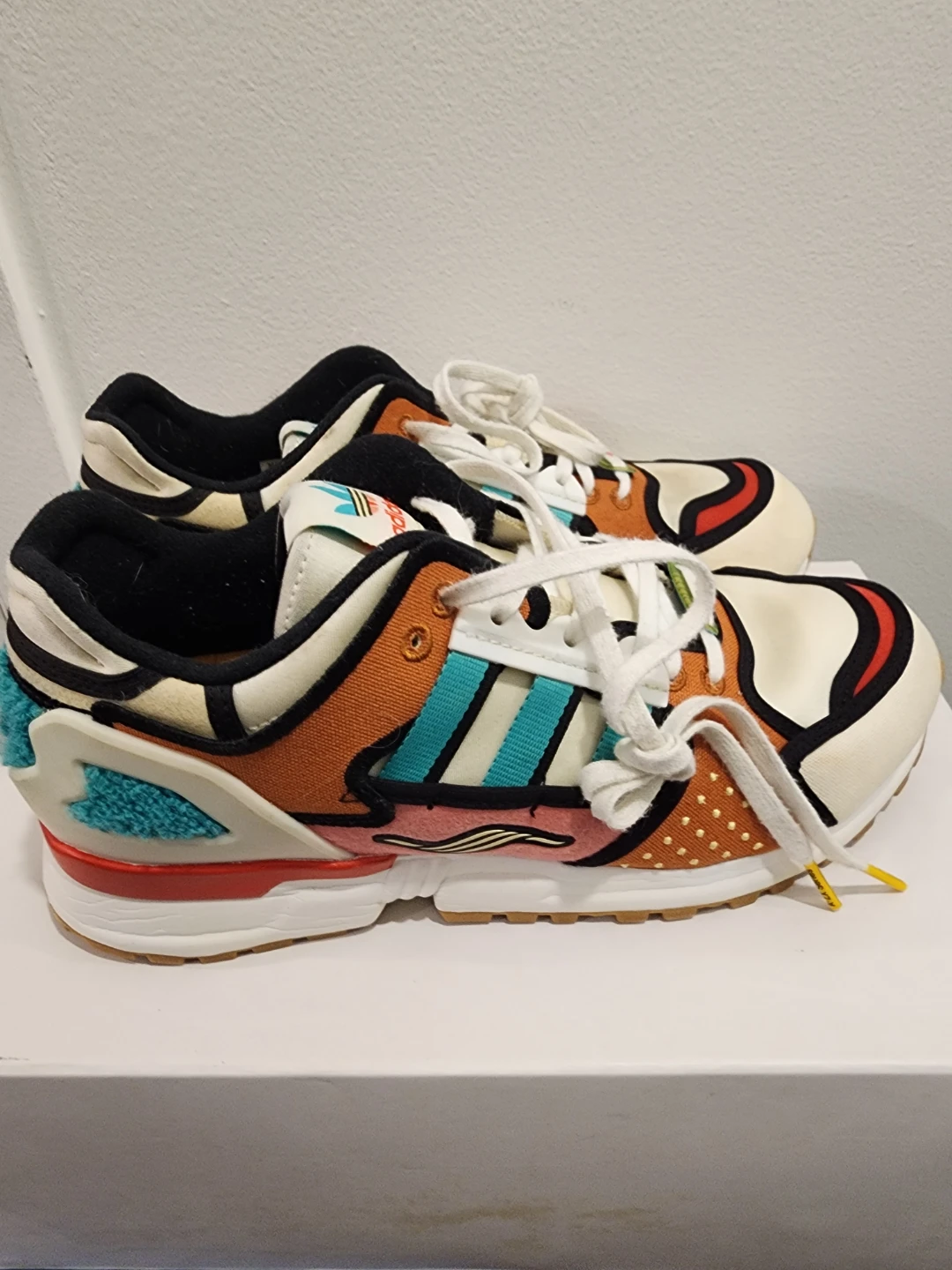 Pre owned/used Adidas ZX 10000 "Krusty Burger"