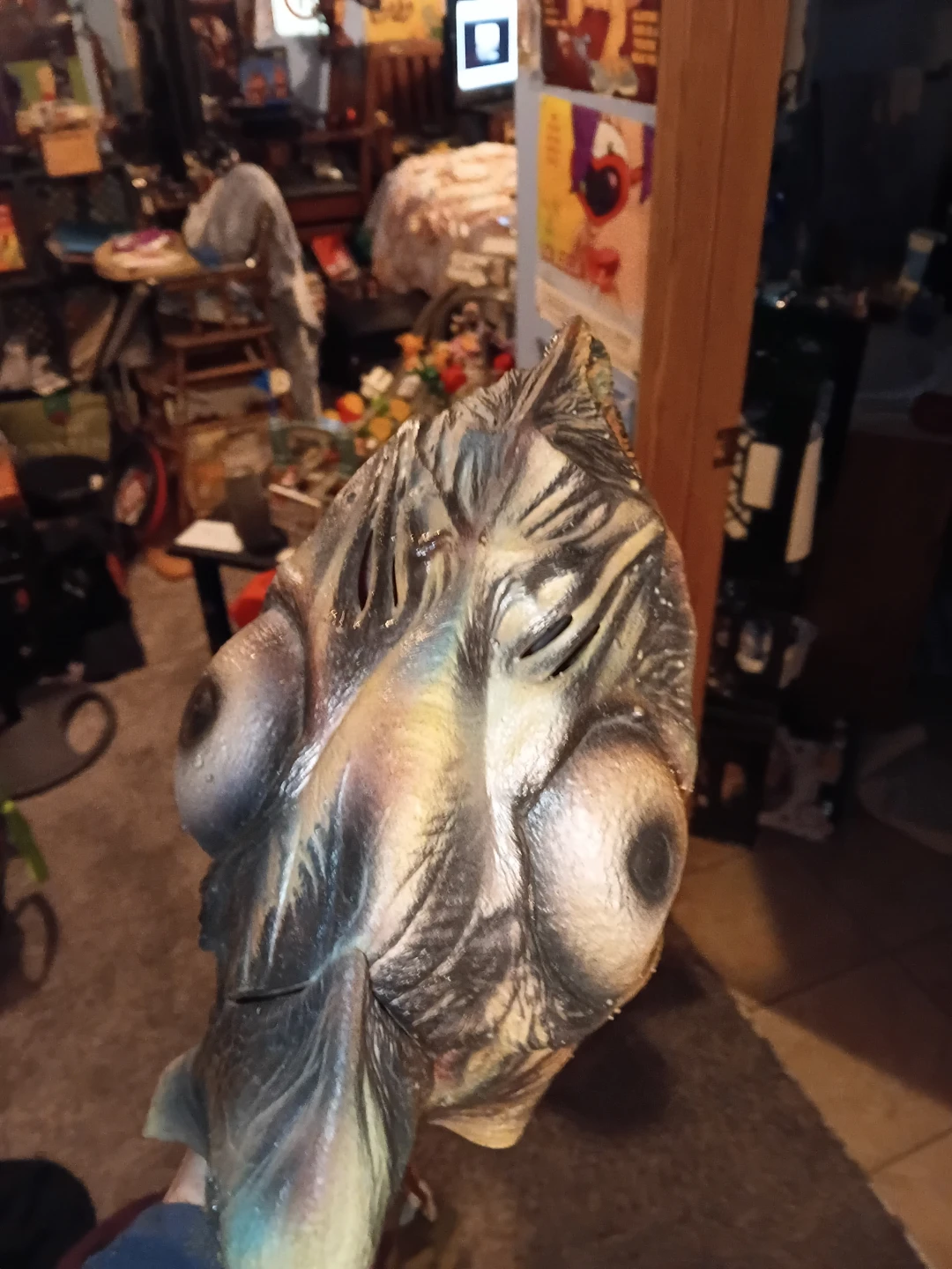 Custom Creepy Monster Mask - photo 4