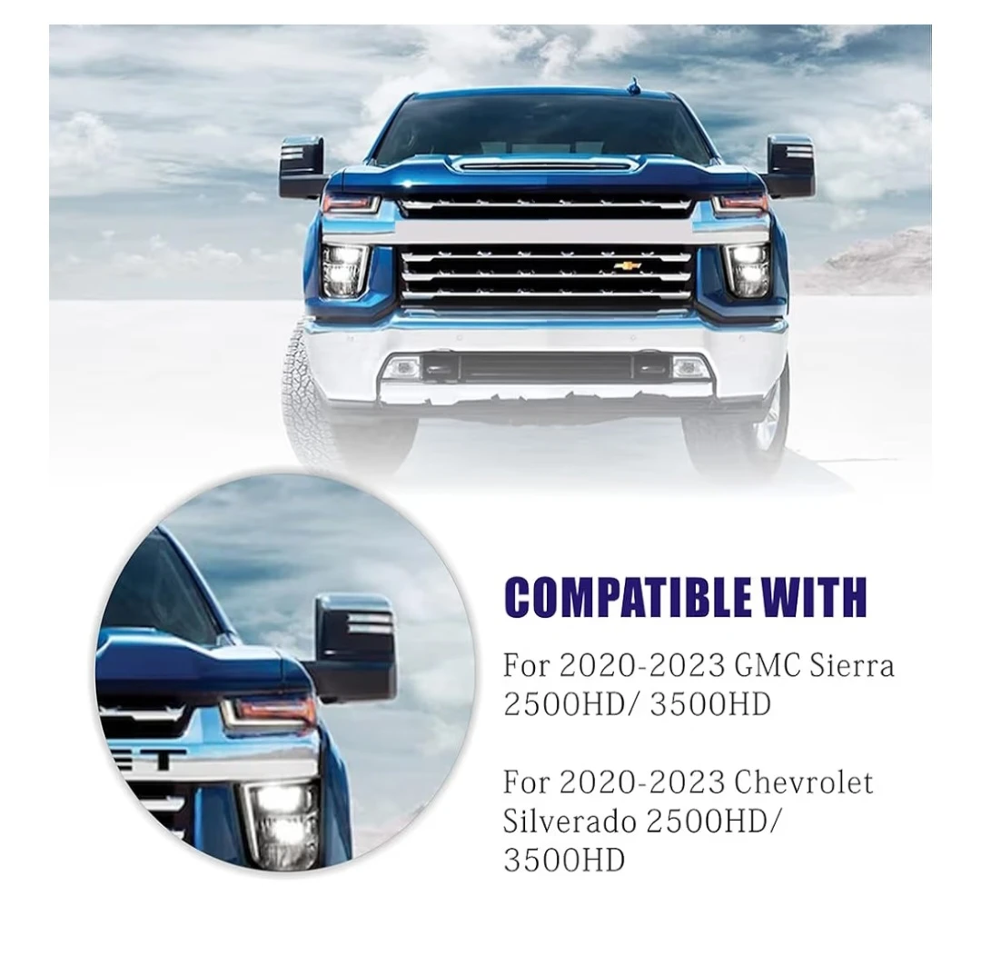Tow Mirror Cover for GMC Sierra/Chevrolet Silverado - photo 3