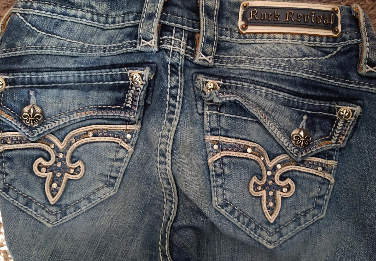 Rock Revival Kailyn Straight Women's Jeans size 26