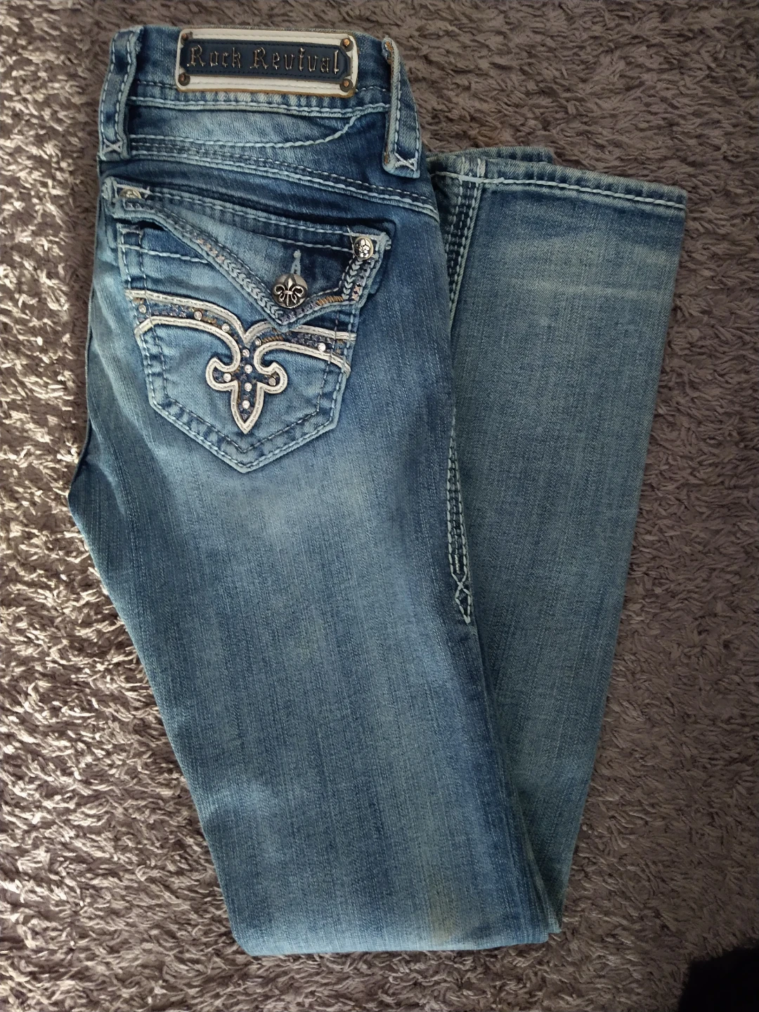 Rock Revival Kailyn Straight Women's Jeans size 26 - photo 2