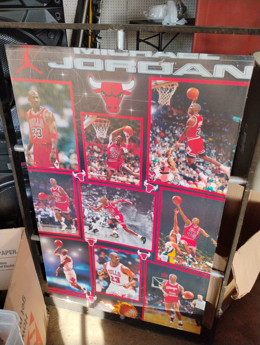 Michael Jordan Chicago Bulls Poster