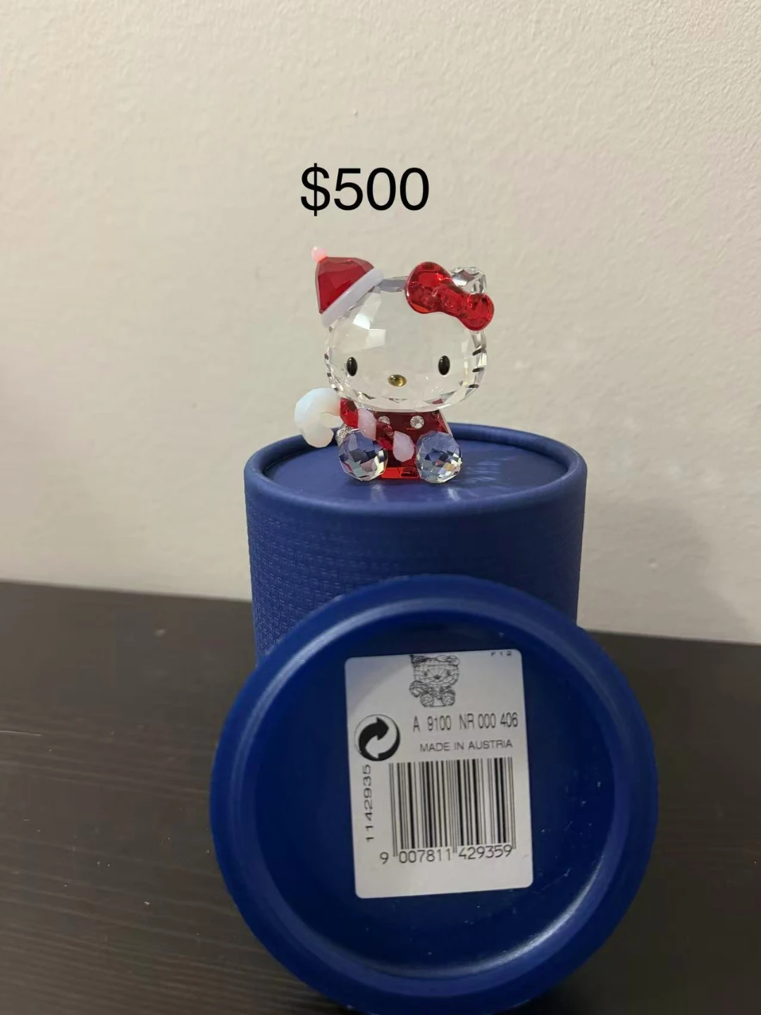 Swarovski Crystal Hello Kitty Figurine