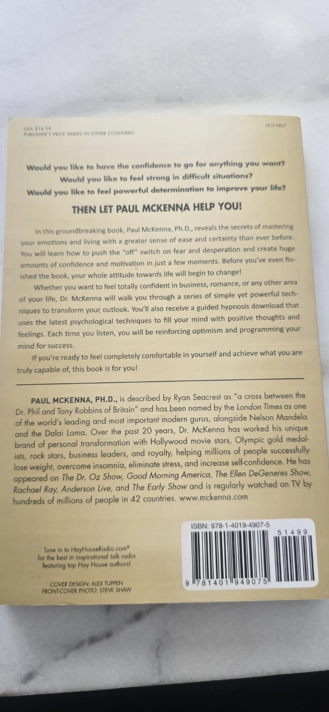 Instant Confidence Book by Paul McKenna - photo 2