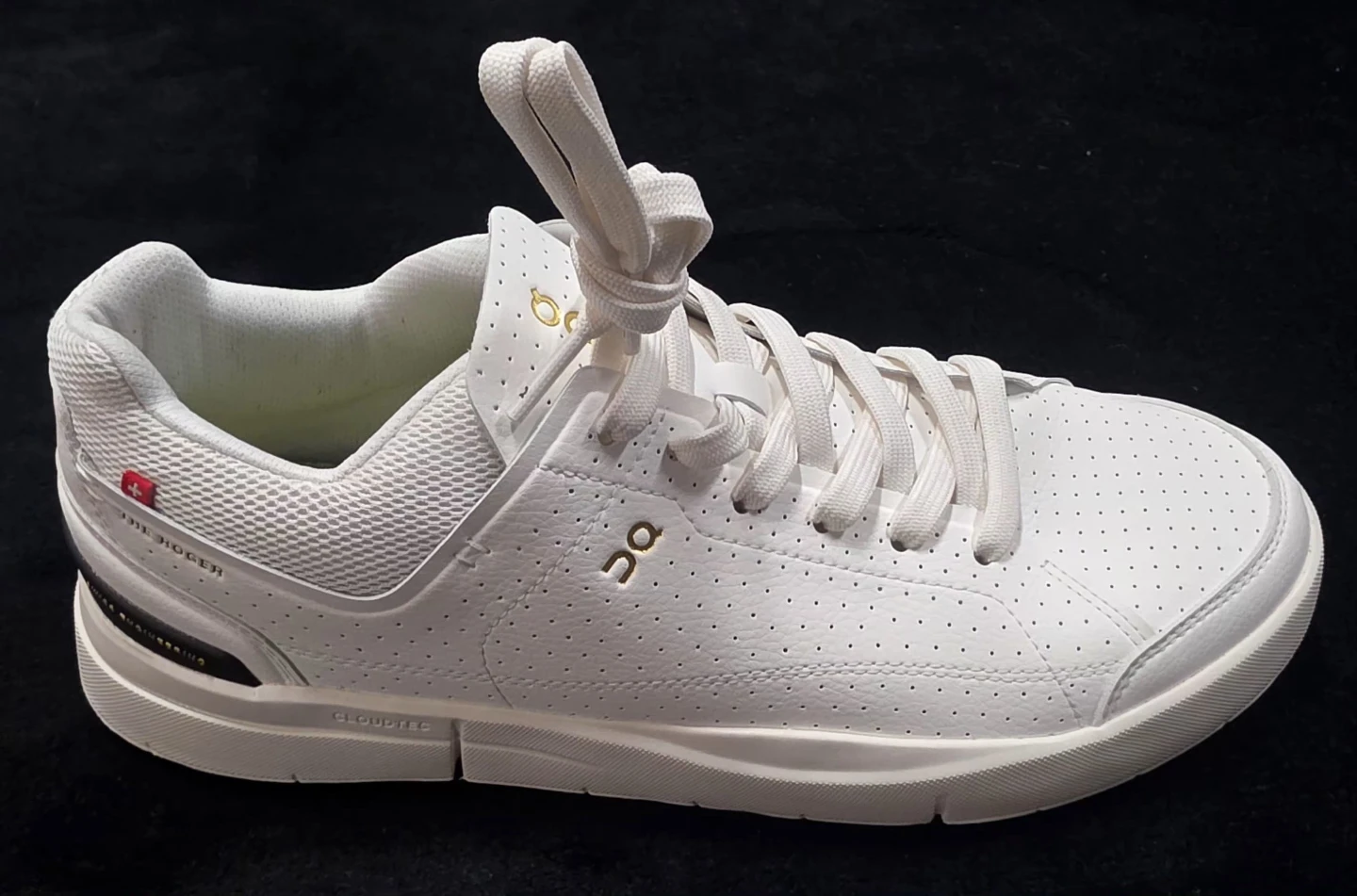 ON The Roger Centre Court White/Black Tennis Shoes - photo 5