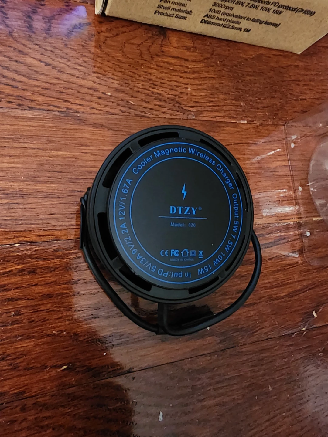 DTZY Magnetic Wireless Cooler Charger 15W - photo 4