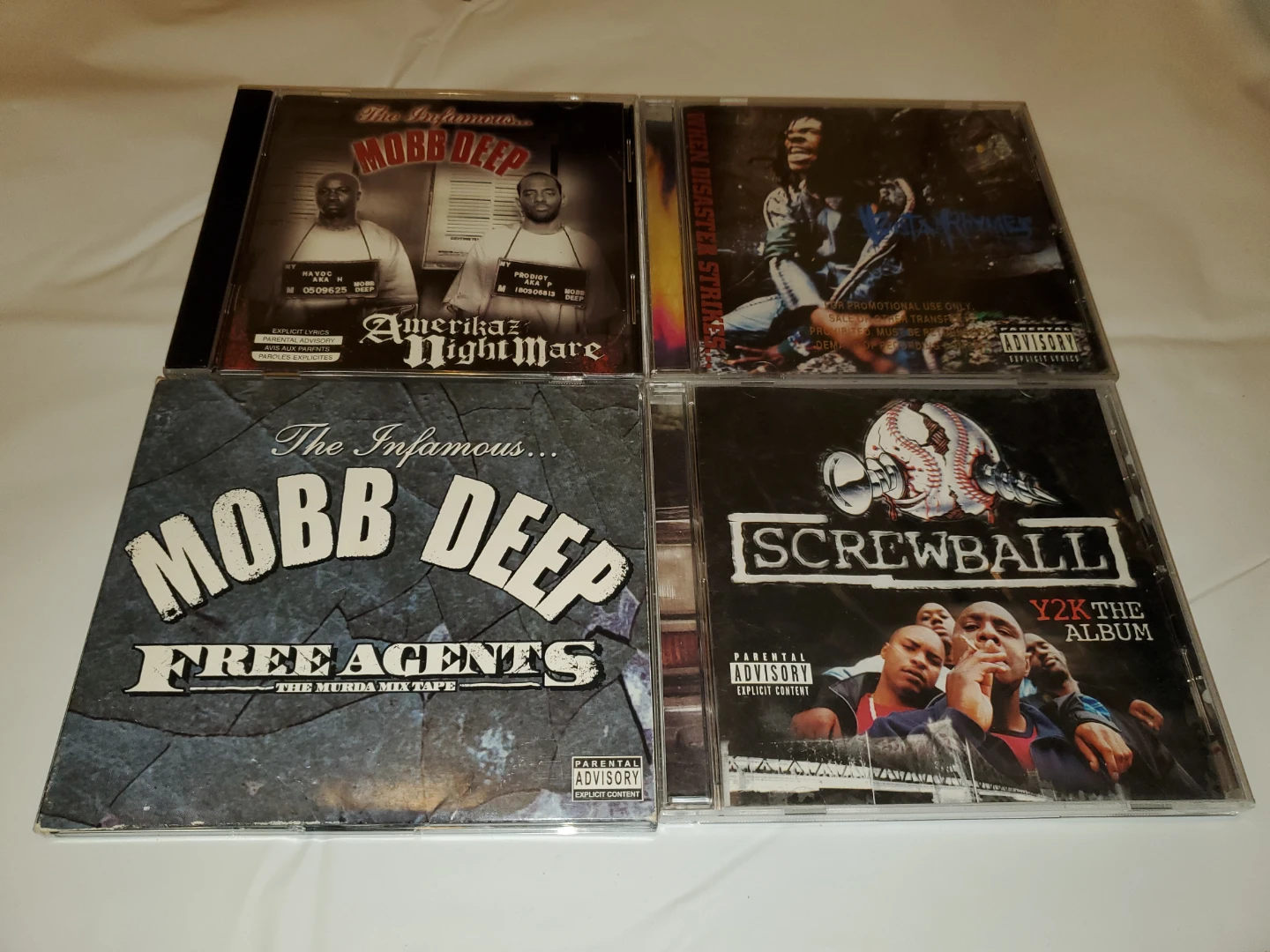 ($10 each) Hip Hop and Rap CDs
