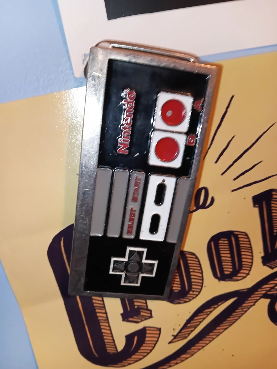 Nintendo NES Controller Keychain