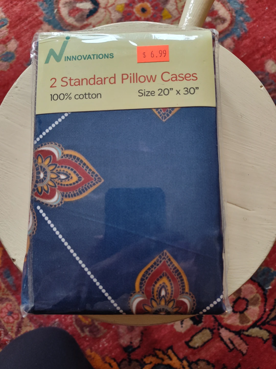 Innovations 2 Standard Pillow Cases - 100% Cotton