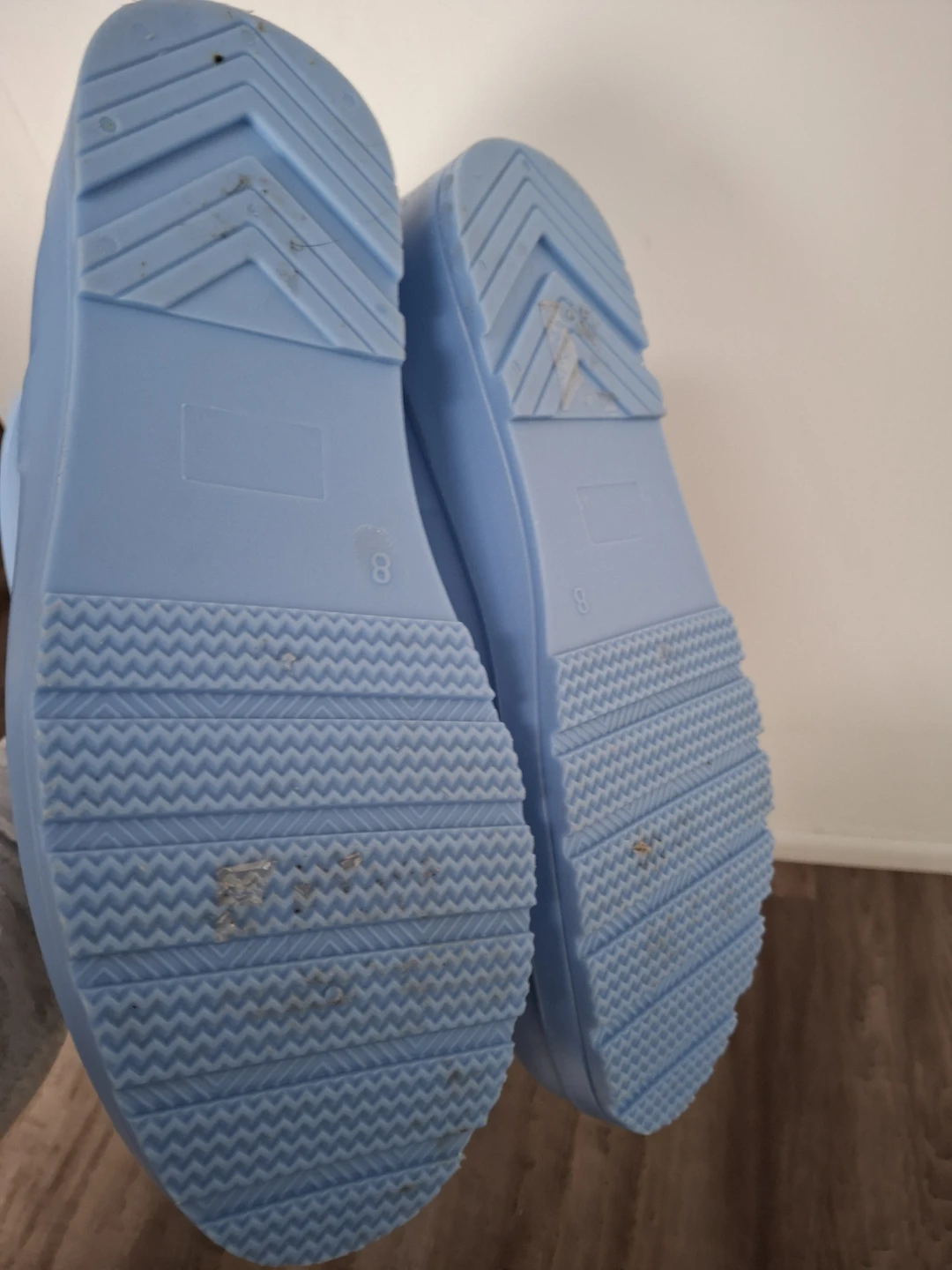 Joe Fresh blue ahort rubber boots. - photo 3