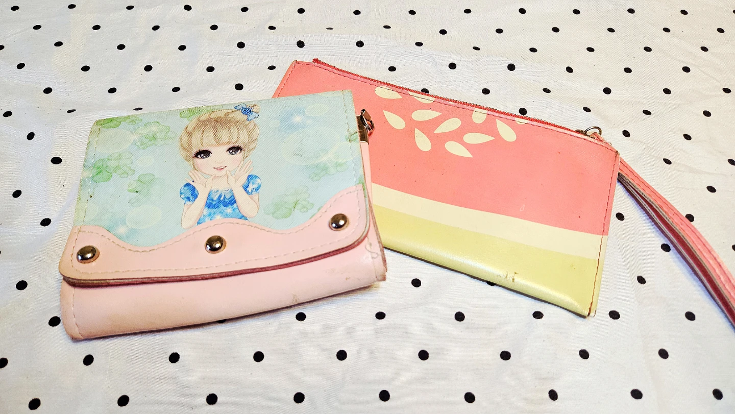 Pink Coin Purse and Pink Clutch Set - photo 2