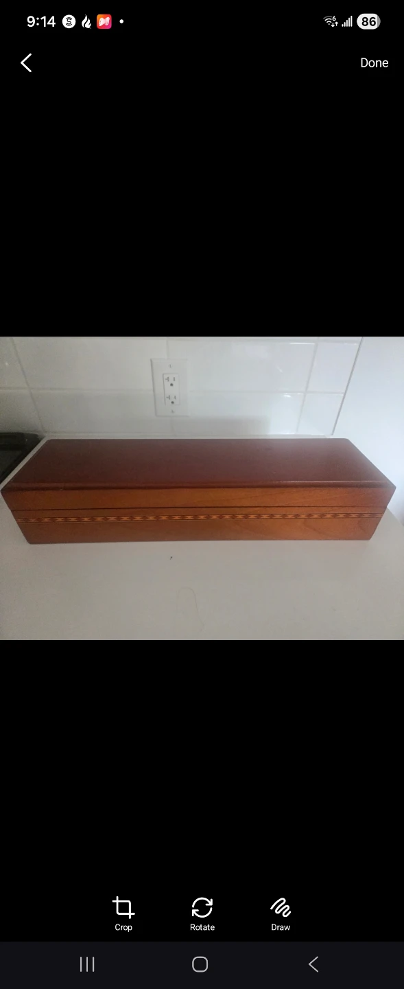 Wooden Tea Box Organizer