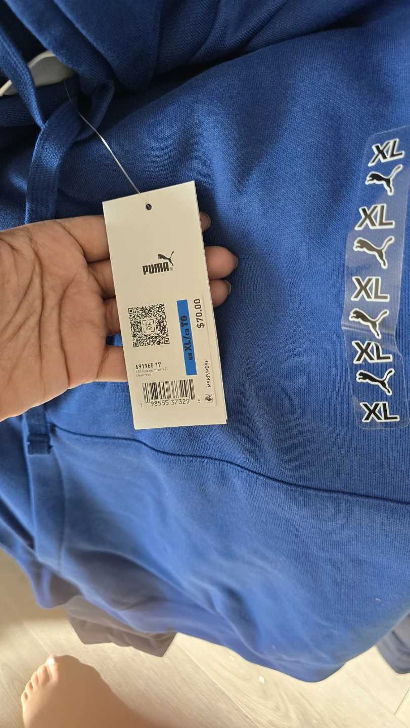 Puma Blue Hoodie XL - photo 2