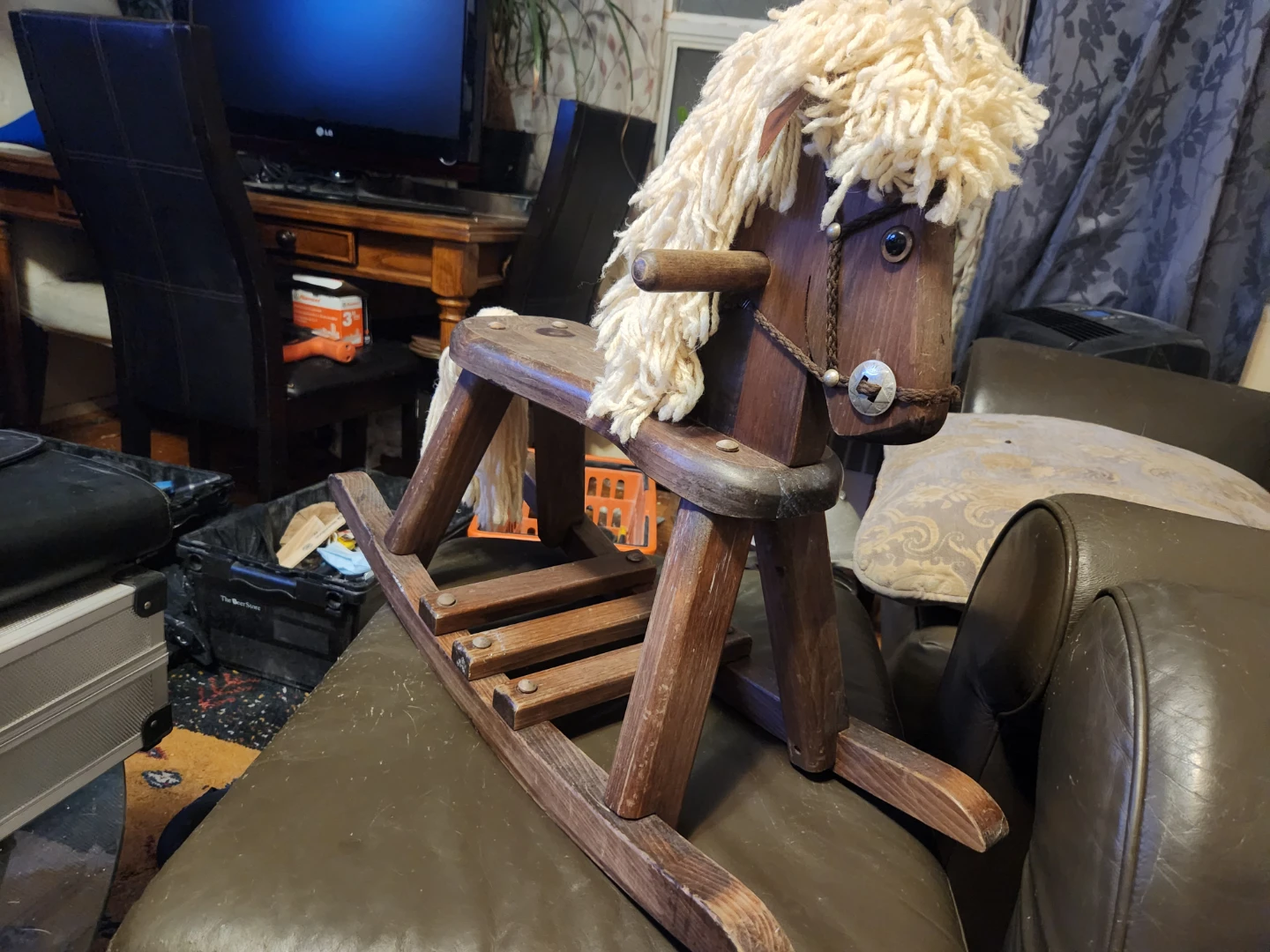 Wooden Rocking Horse Toy - photo 2