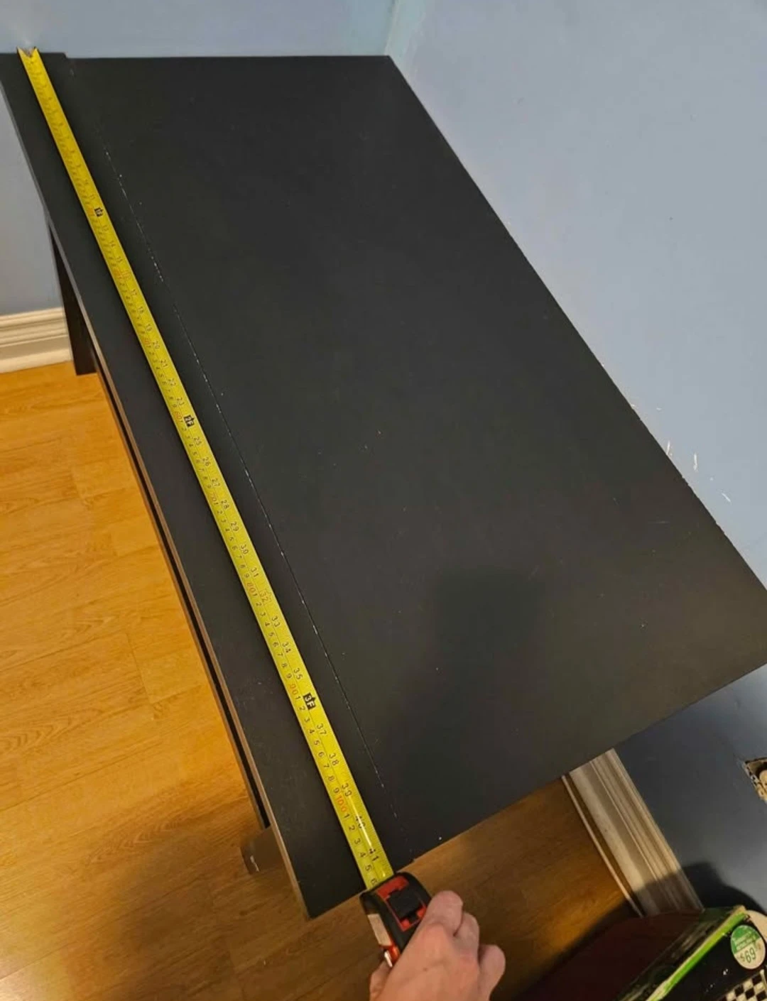 🧡 MOVING SALE! Black TV Stand / Media Console - photo 5