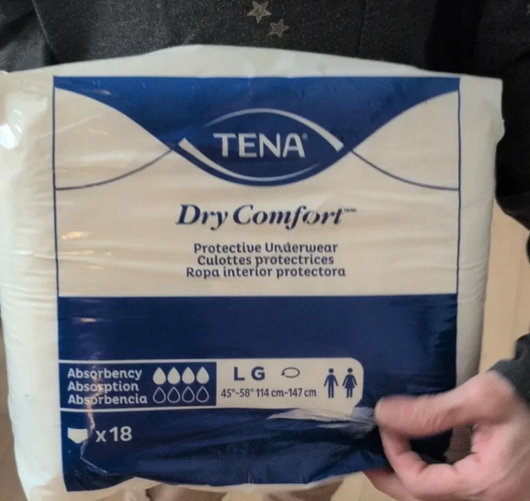 TENA Dry Comfort Protective Underwear - Large (18 ct)