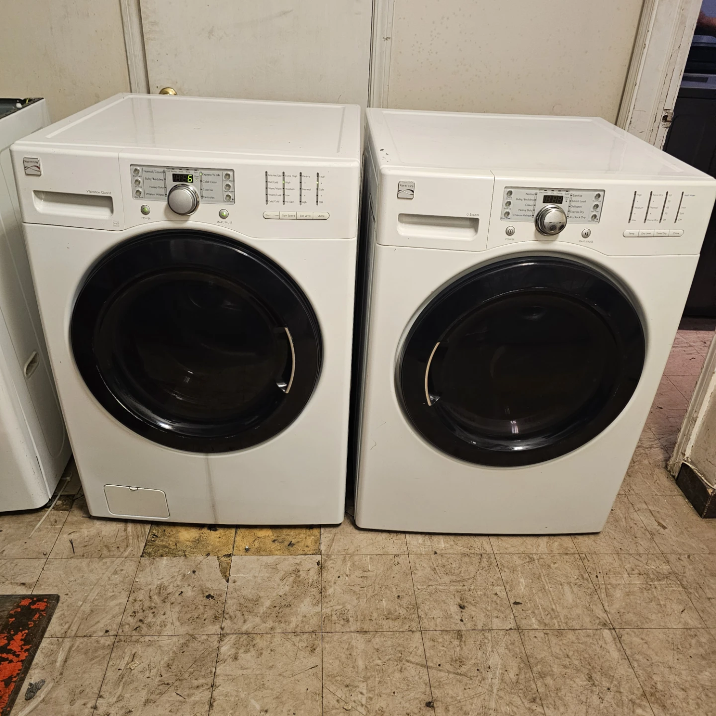 Kenmore Front Load Washer and Dryer Set