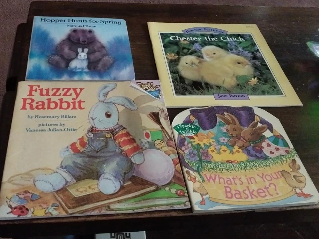 Lot of 4 Easter Themed Children's Books