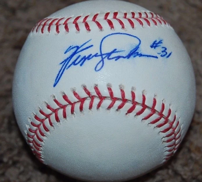 Fergie Jenkins Cubs HOF signed official Major League baseball