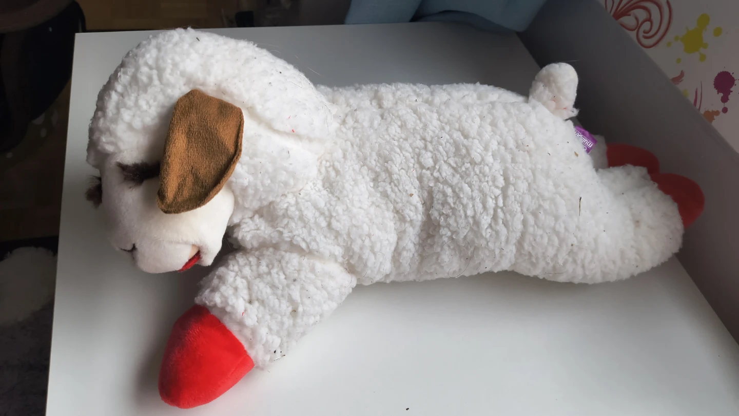 🥕 Small Lambchop Dog Toy - photo 2