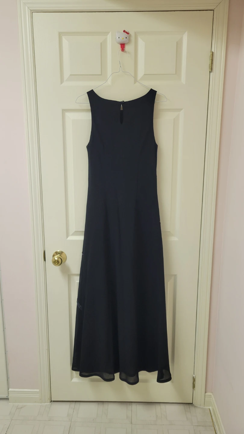 Jessica Black Sleeveless Maxi Dress Size 6 - photo 2