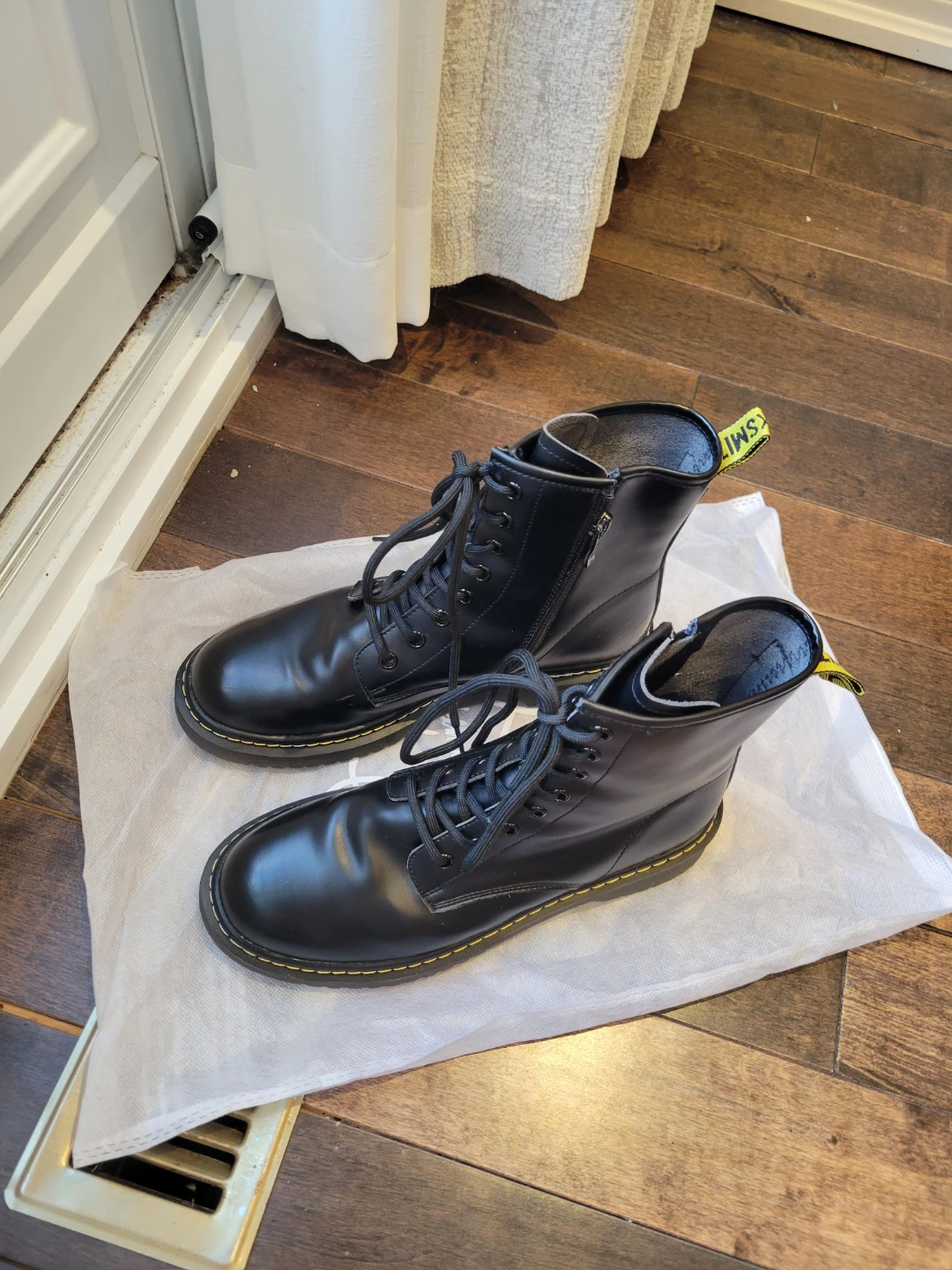 Dr. Martens Black Leather Boots