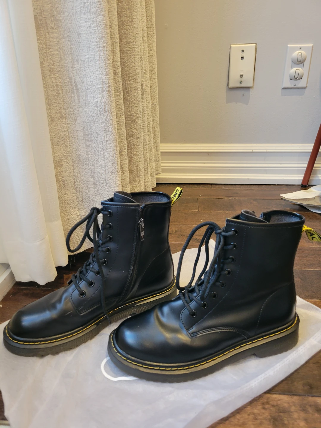 Dr. Martens Black Leather Boots - photo 2