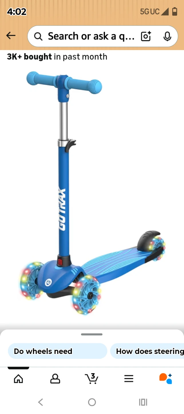 Gotrax KS1 Kids Kick Scooter Pink - photo 3