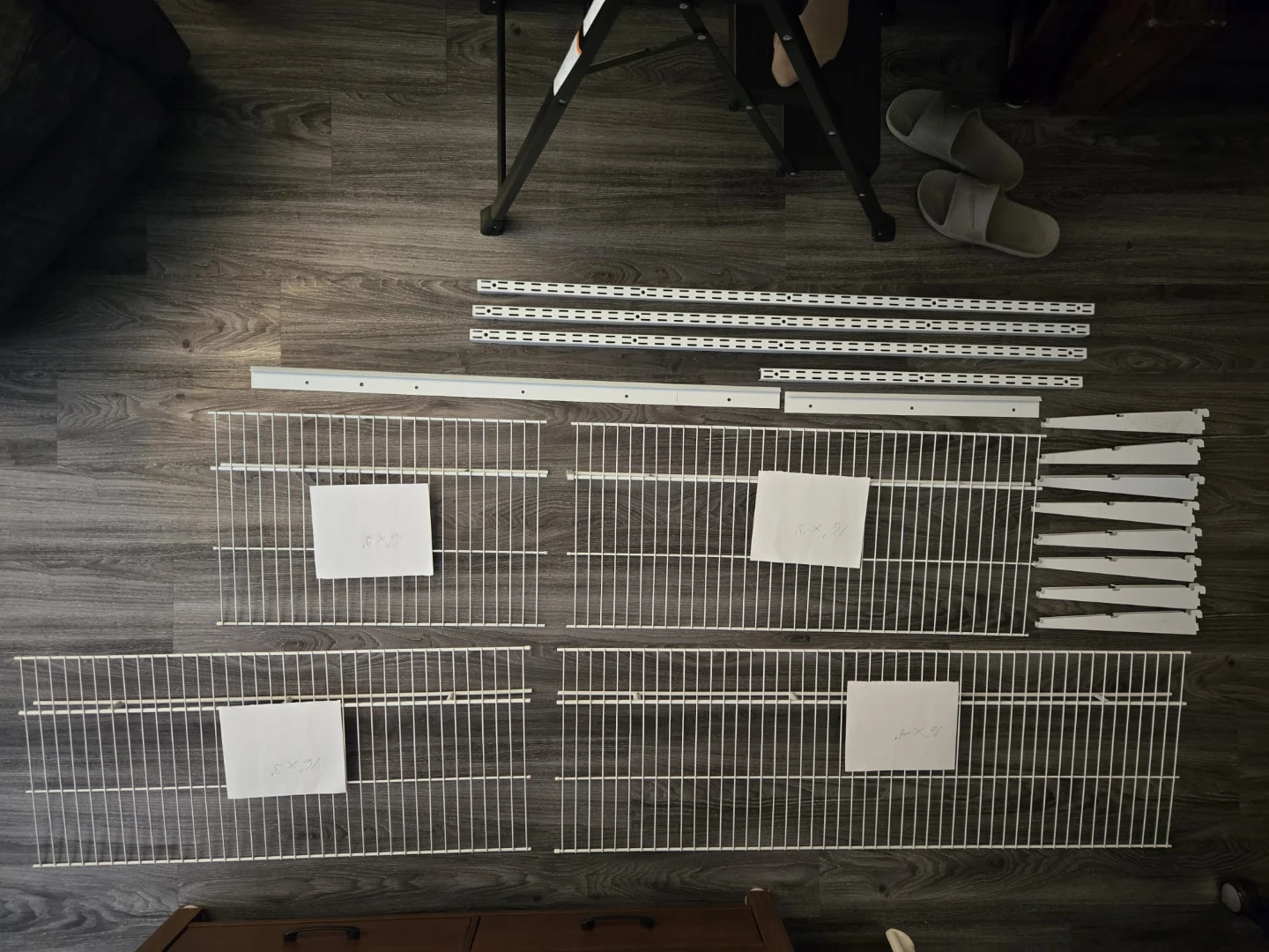 California closet shelving set - photo 2