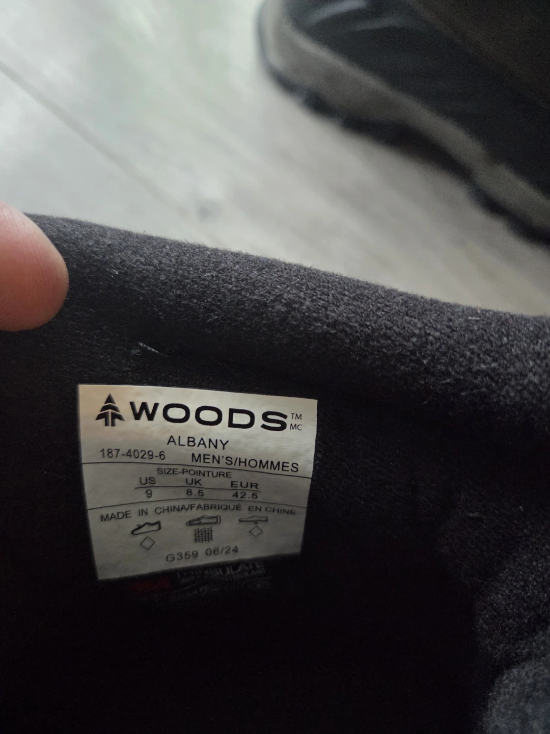 Woods Albany Men's Waterproof Winter Boots - Size 9 - photo 4