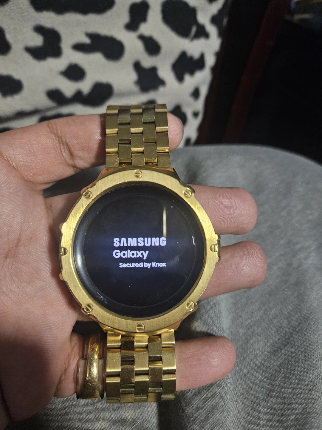 Gold Samsung Galaxy 5 Pro Smartwatch - photo 2