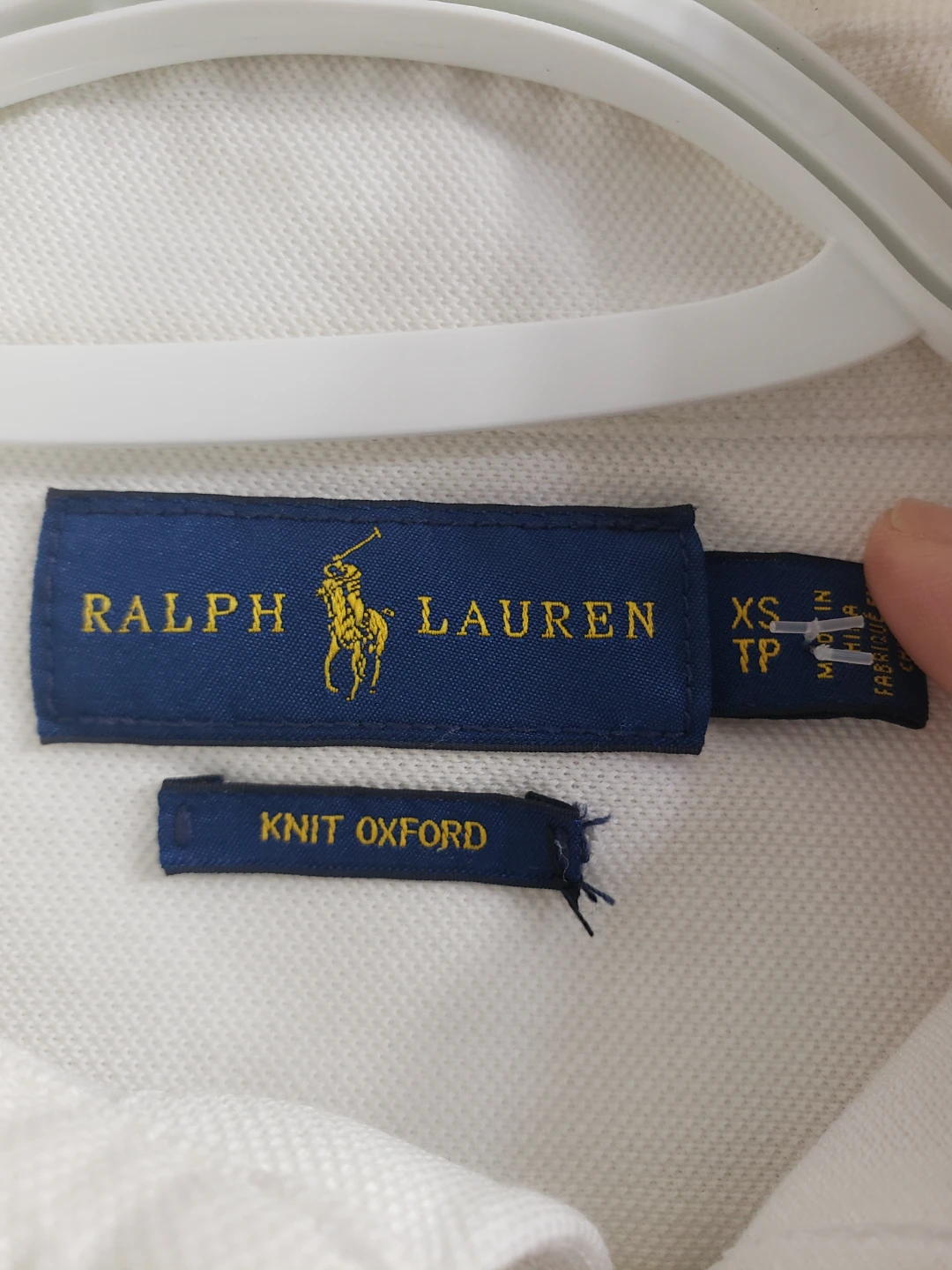 Ralph Lauren Knit Oxford Shirt - White XS.unisex - photo 3