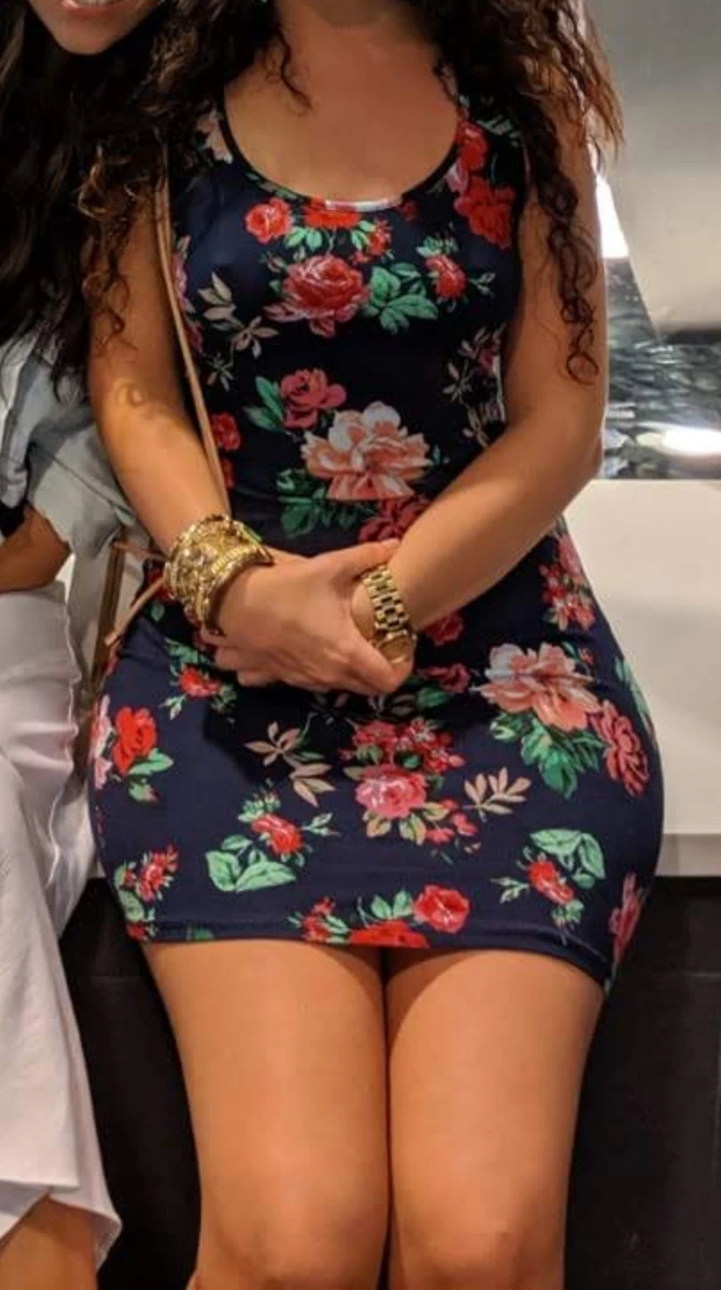 Fashion Nova Floral Racerback Mini Dress
