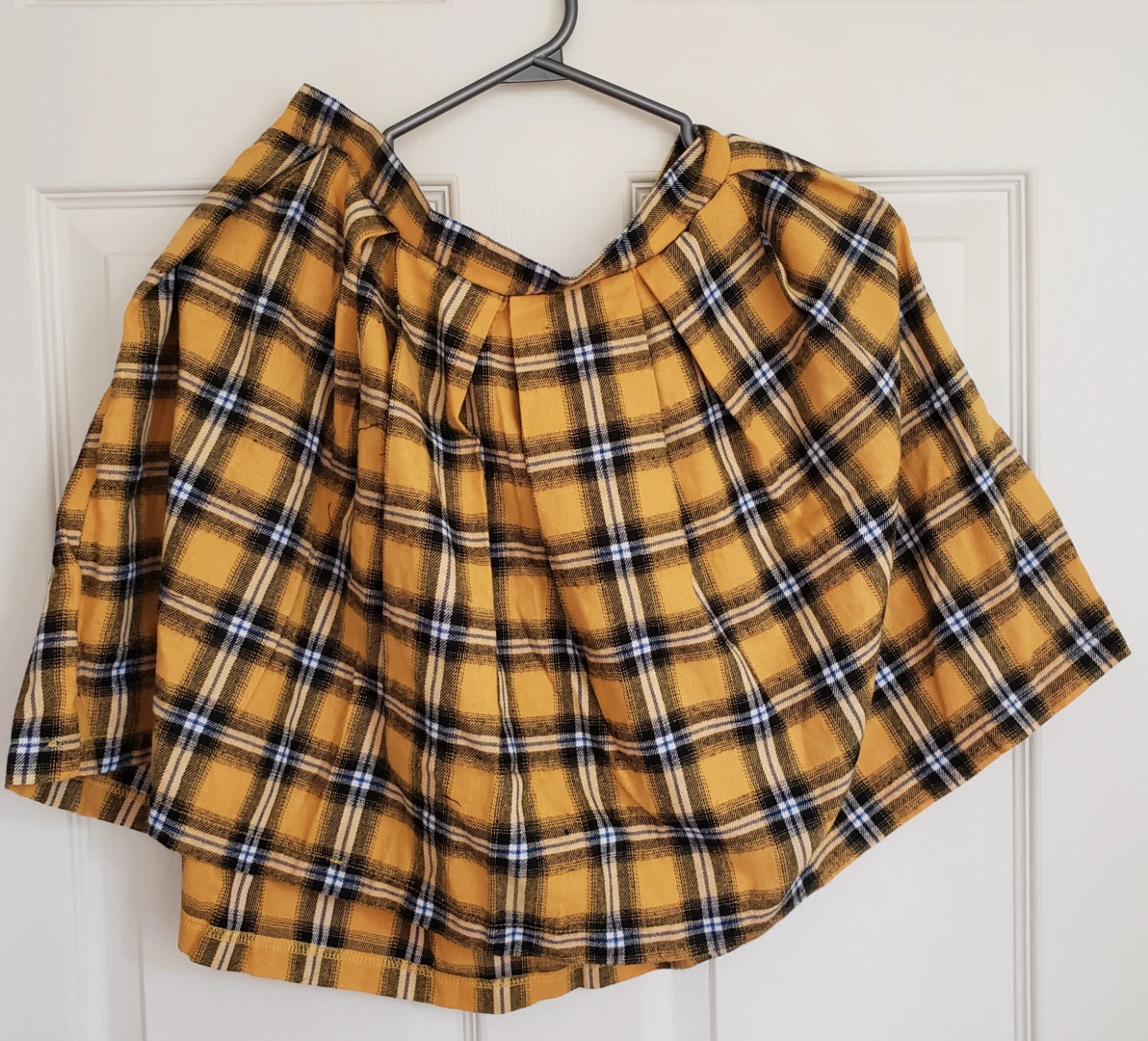 Tartan Pleated Skirts - Green, Yellow, Red - photo 3