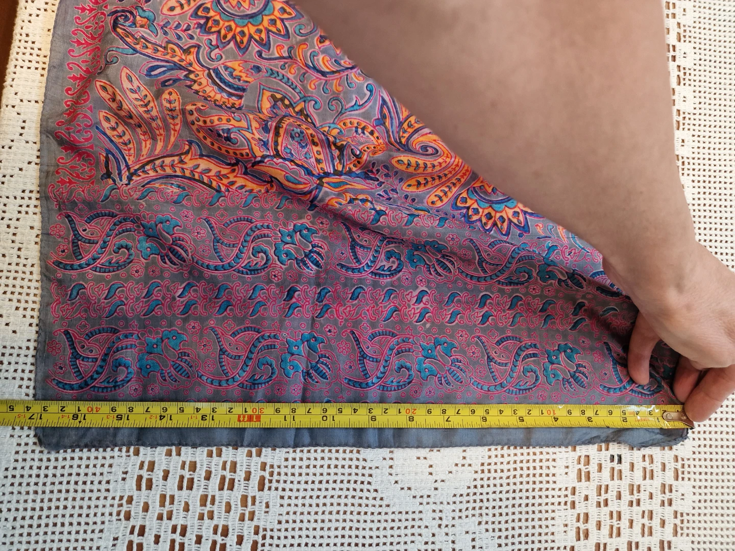 Paisley Print Scarf - photo 2