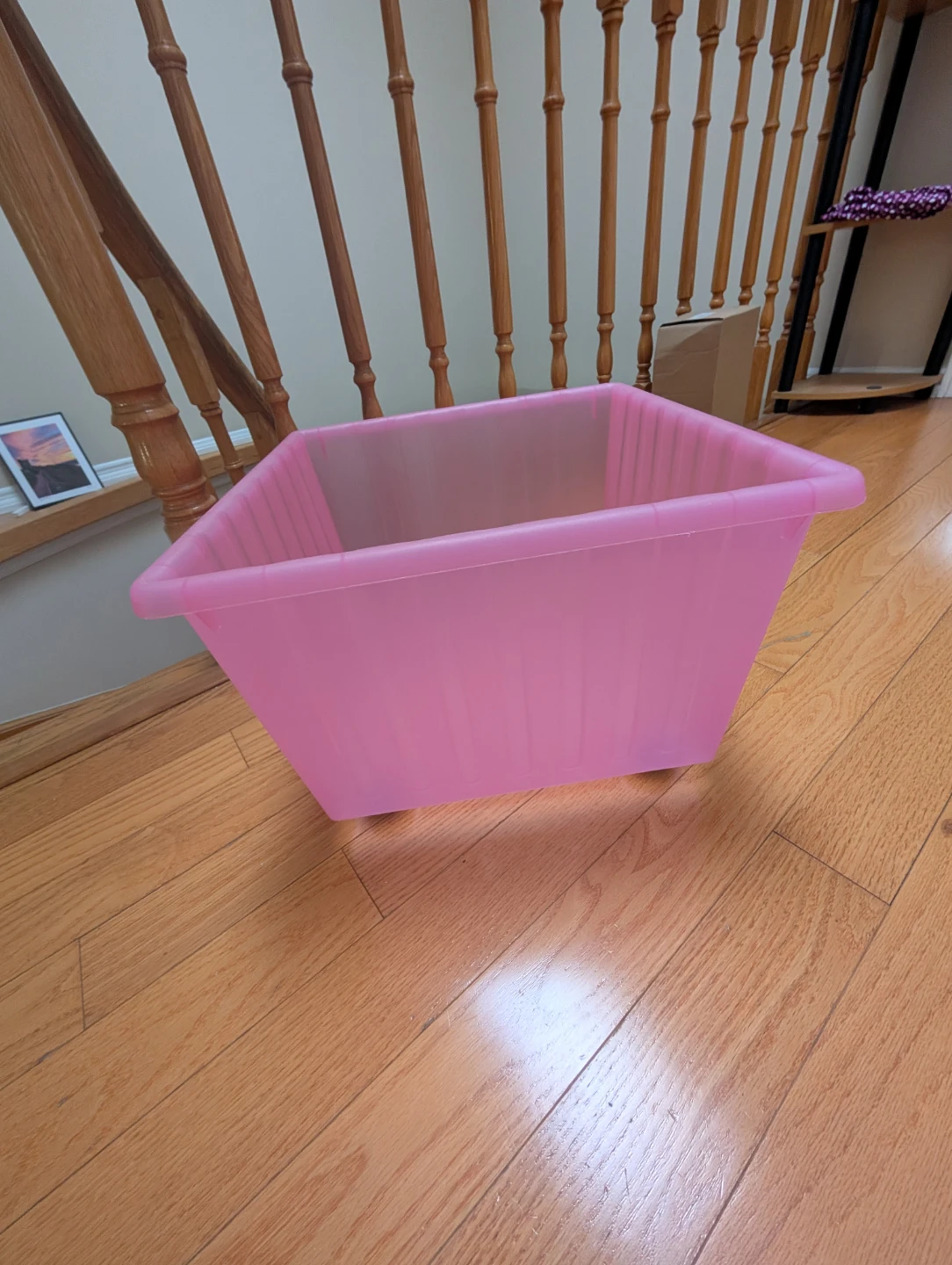 IKEA VESSLA Crate with casters 🥕