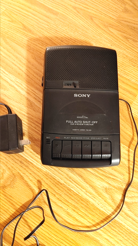 Sony TCM-939 Cassette-Corder