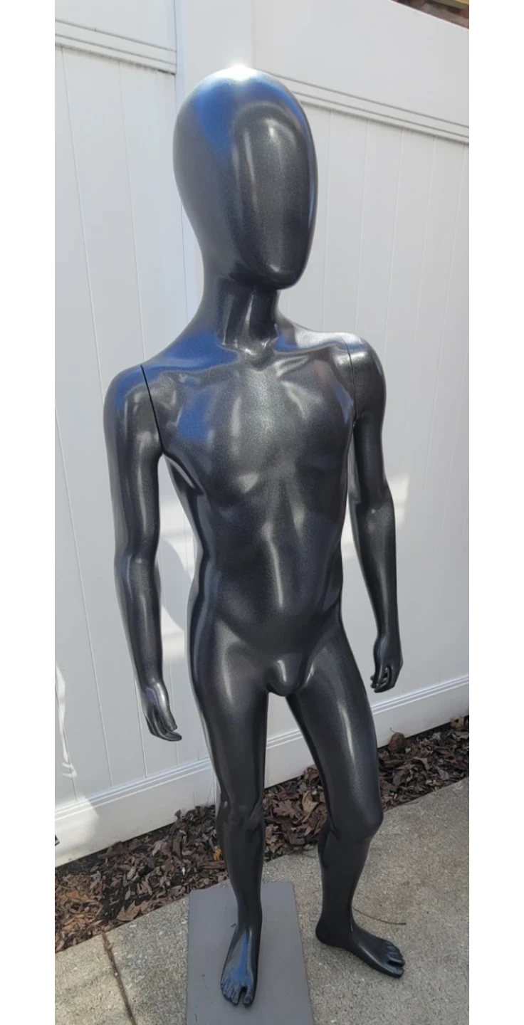 Mannequin Full Body Male Grey