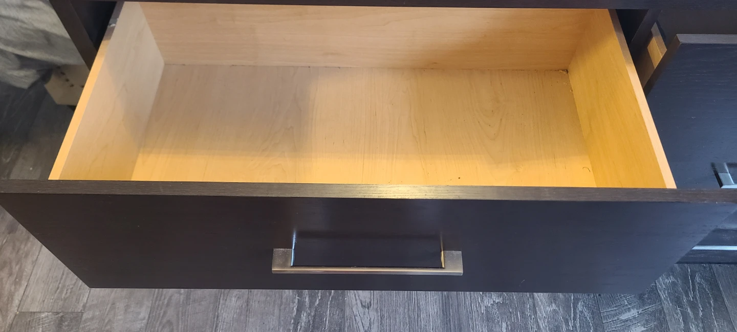 Dark Brown 6-Drawer Dresser - photo 2