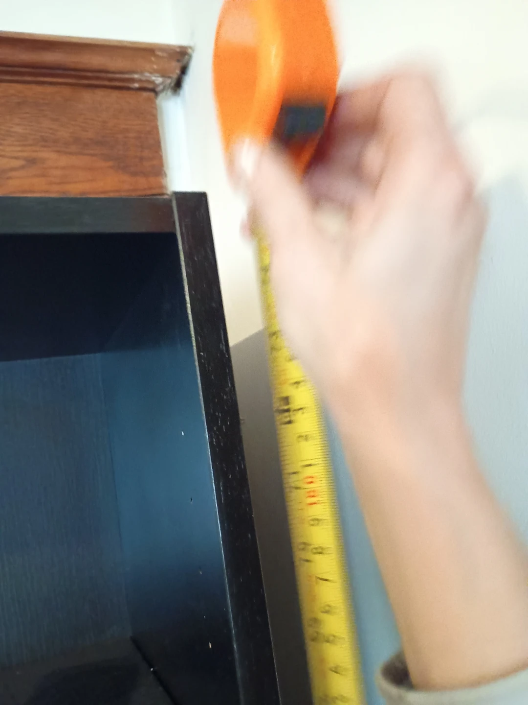 TAKING OFFERS Black Tall Bookshelf - photo 3