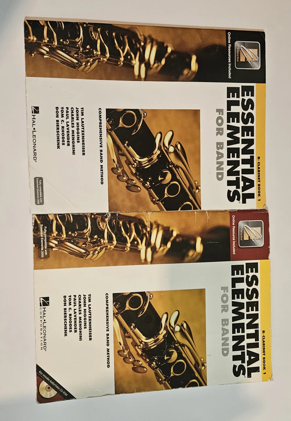 Essential Elements For Band B Clarinet Book 1 & Trumpet Book 1