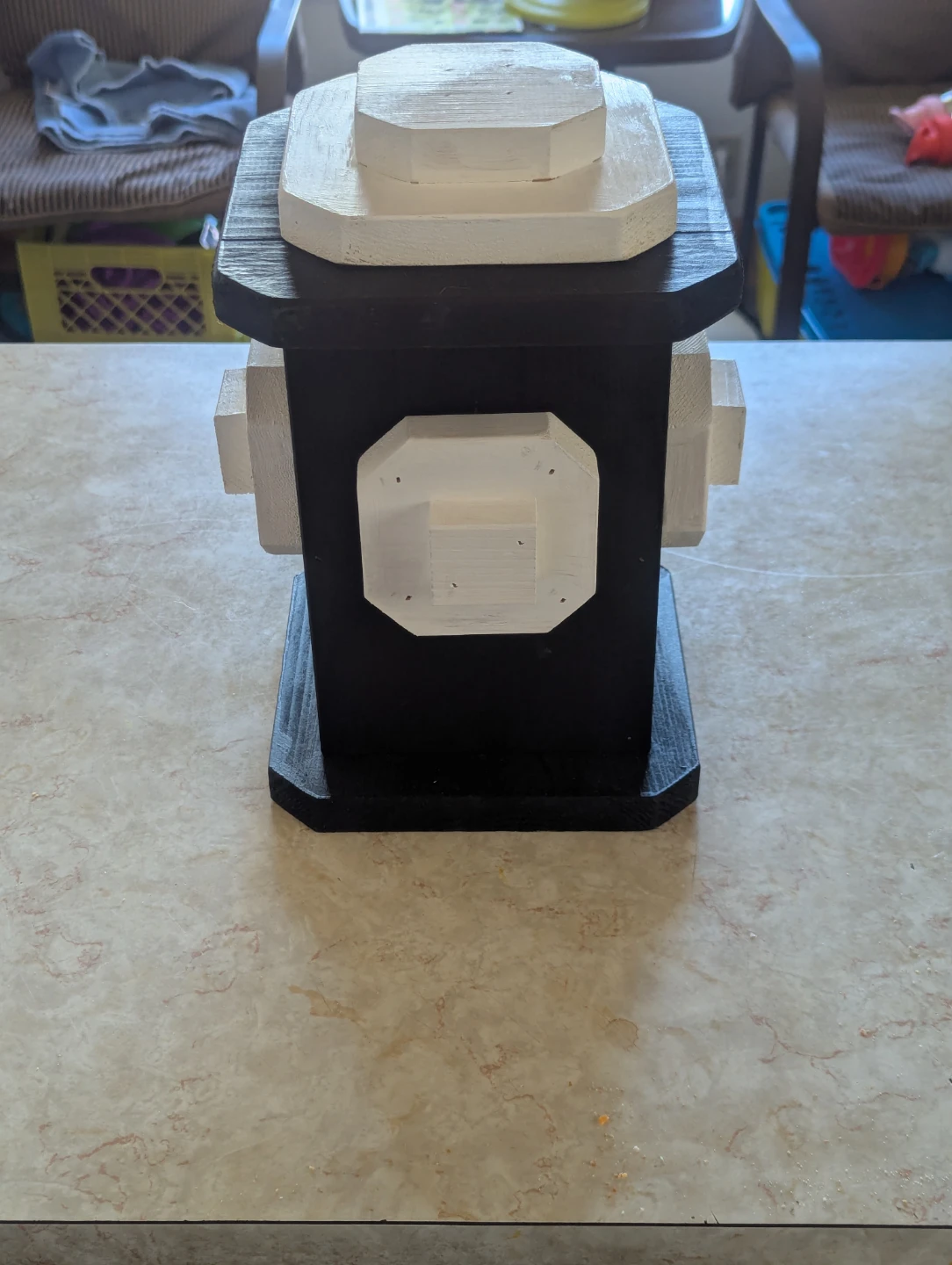 Handmade Dog Treats Fire Hydrant w/Unopened Dog Treats