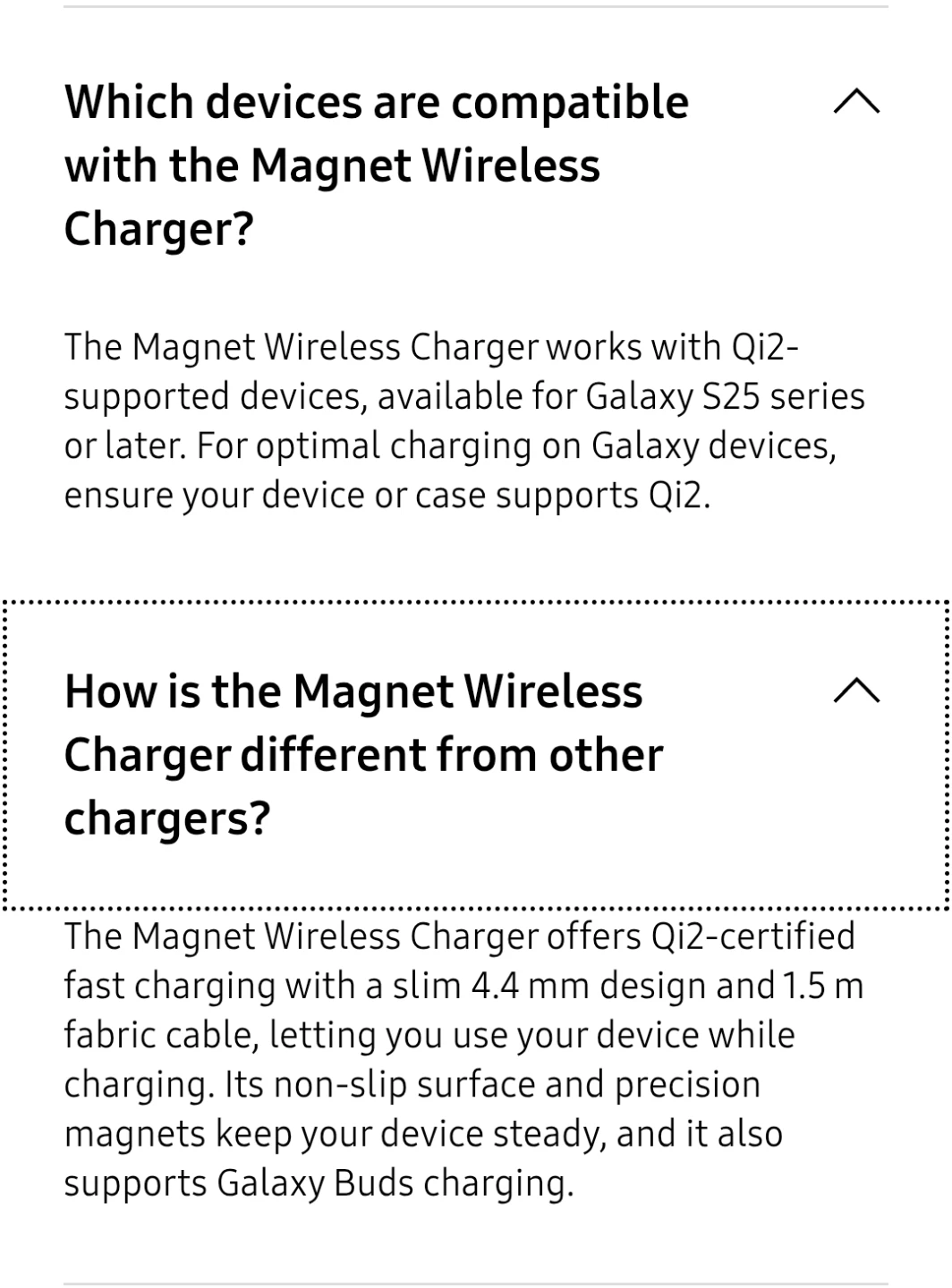 Samsung Magnet Wireless Charger Qi2 - photo 3