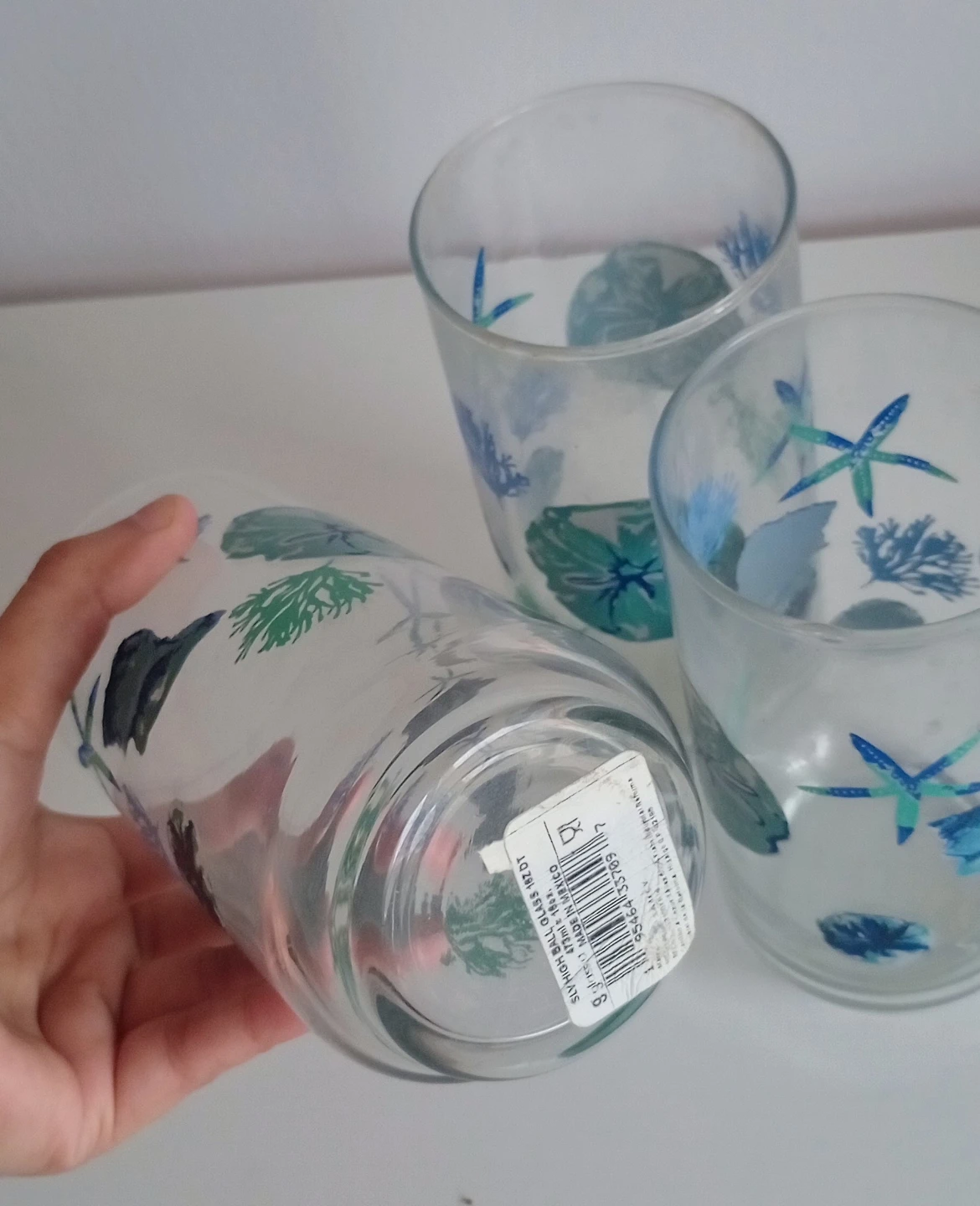 Set of 3 Vintage Nautical Tumbler Glasses - photo 5