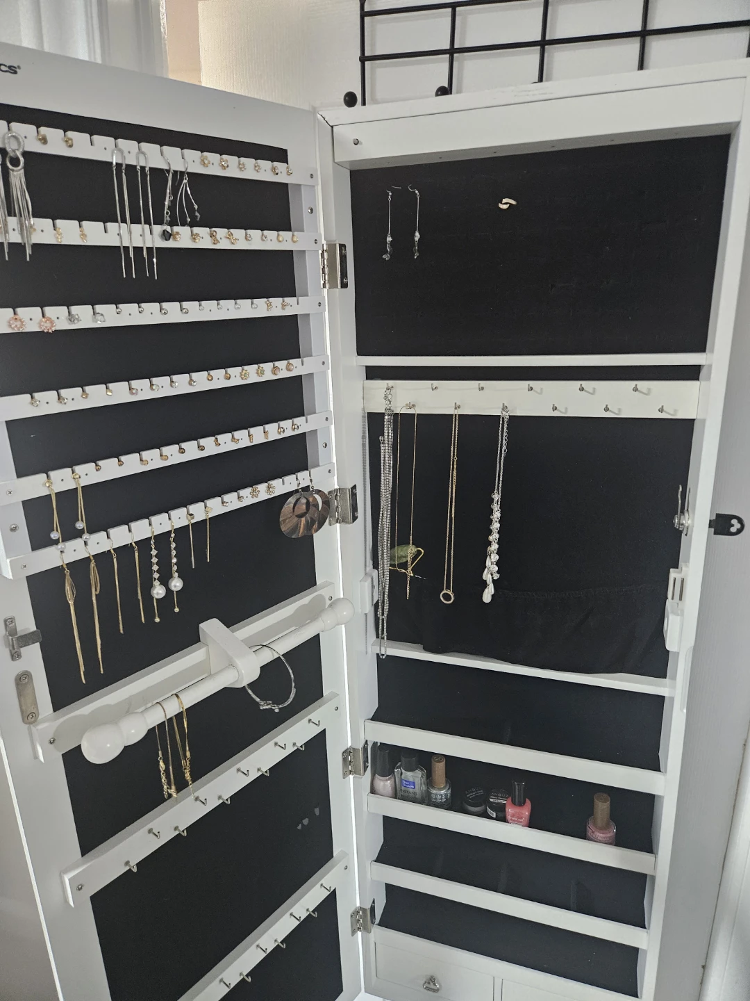 White Over-the-Door Jewellery organizer Cabinet - photo 2