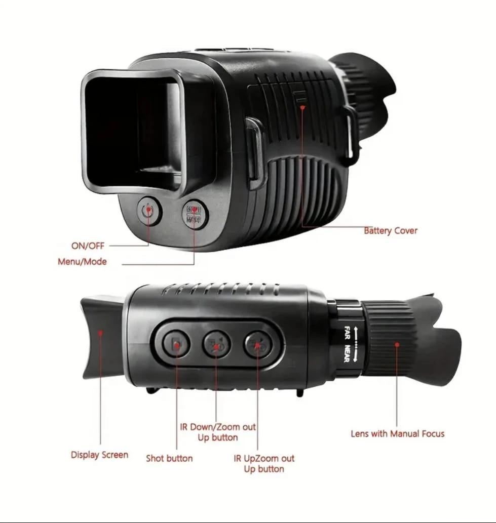 Brand New R7  Night Vision Device 2.5K QHD.Free 32 GB card - photo 3