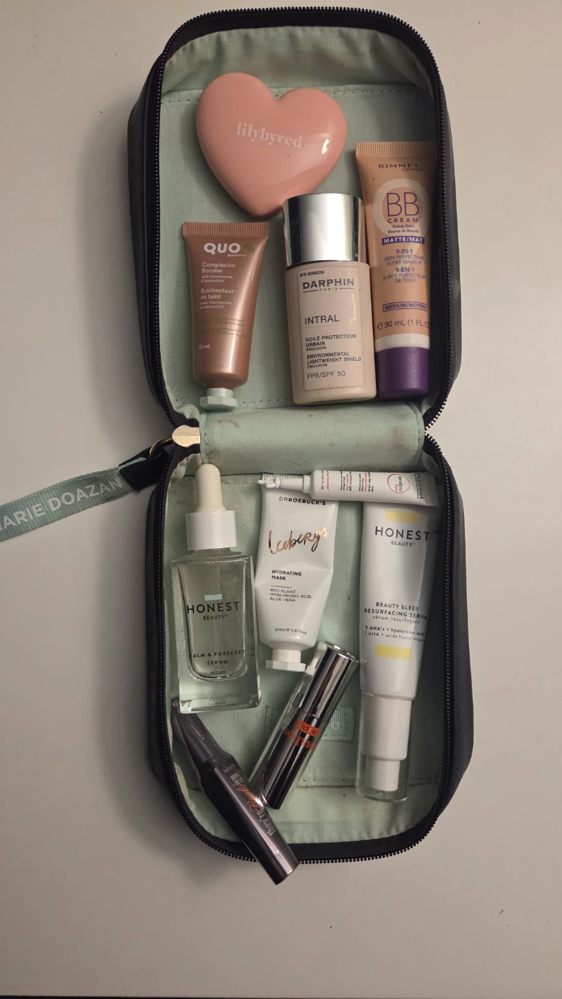 Mics used beauty products