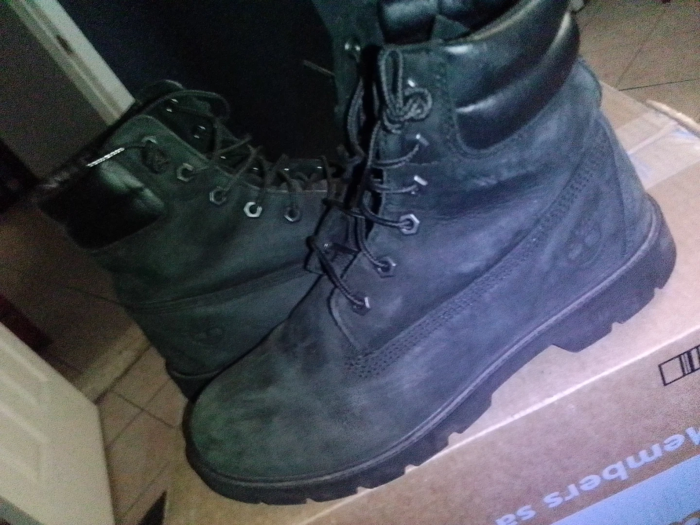 Timberland Black Suede Boots - photo 3