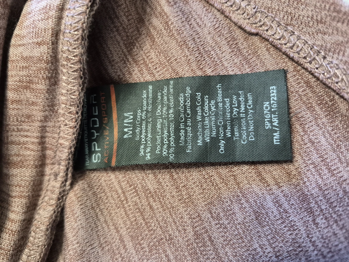 Ladies Spyder Active Size Medium Longsleeve - photo 4